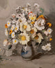 Alan Douglas Baker (1914-1987) Large Original Oil Painting on Board 'Daisies' 55cm x 44cm