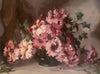 Alan Douglas Baker (1914-1987) Large Original Oil on Board 'Petunias' 59cm x 44cm