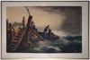 Conrad Martens (1801-1878) Original Watercolour Painting 'The Approaching Storm' 30cm x 21cm