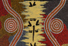 Clifford Possum Tjapaltjarri (1932-2002) Large Original Aboriginal Painting 126cm x 76.5cm