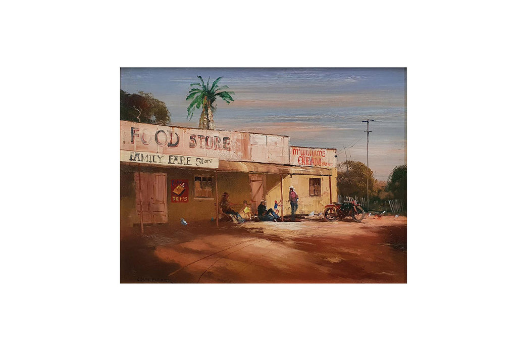 Colin Parker (b.1941) Original Oil Painting 'At Pine Creek The Northern Territory' 40cm x 50cm