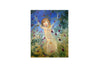 David Boyd (1924-2011) Original Oil Painting on Board 'Woman Amongst Flowers' 14cm x 12cm