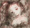 David Boyd (1924-2011) Original Mixed Media 'Angel Dreaming' 24cm x 26cm