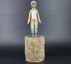 David Bromley (1960 - ) Penguin Girl, Limited Edition Bronze Cast Maquette Sculpture 27cm