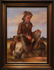 D'Arcy Doyle (1932-2001) Huge Original Oil Painting on Board 'Me & My Pal' 83cm x 59.5cm