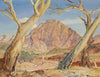 Hans Heysen (1877-1968) Original Watercolour Painting 'Brachina Gorge Study' 22cm x 28.5cm