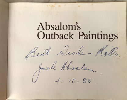 Jack Absalom (1927-2019) Monumental Original Oil Painting on Canvas 'Flinders Ranges' 76cm x 114cm