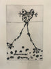 John Olsen (1928-2023) Limited Edition Signed 1976 Etching 'Frog and the Lake' 41cm x 27cm