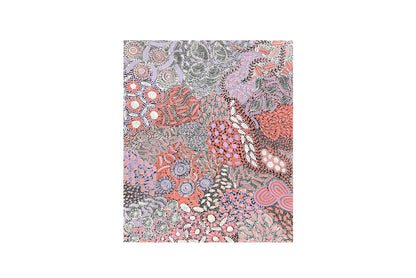 Karen Bird Ngale (b.1984) Large Original Aboriginal Painting on Canvas 'My Country' 98cm x 107cm