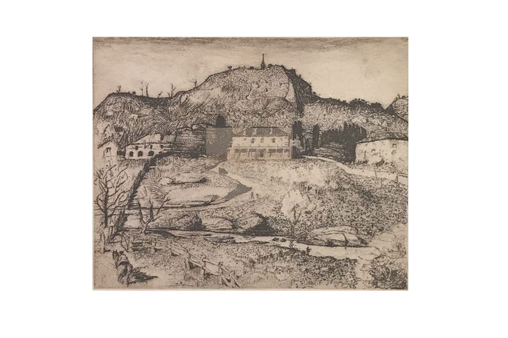 Lloyd Frederic Rees (1895-1988). Limited Edition Original Signed Etching 20cm x 25cm