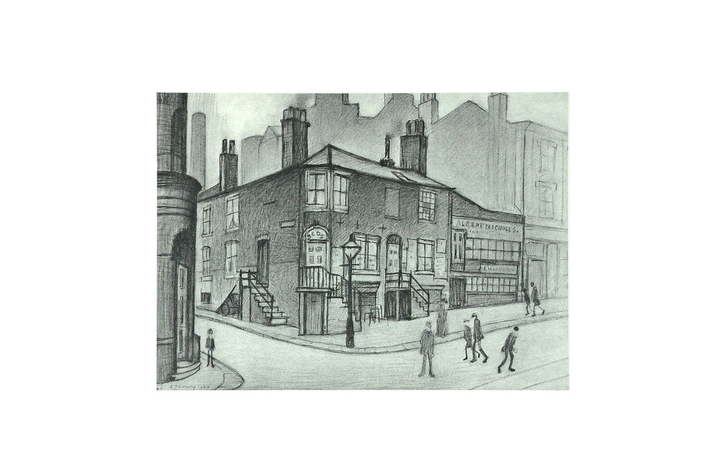 Laurence Stephen Lowry (British, 1887-1976) - Signed Limited Edition Lithograph "Great Ancoats Street, London"