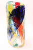 Michele Onesto for Vetreria Oball Murano, Italy - Large Textured Multi-Coloured Glass Vase 36cm