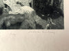 Norman Lindsay (1879-1969) Rare 1937 Limited Edition Original Signed Etching 'Booty' 25.3cm x 20.5cm