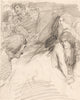 Norman Lindsay (1879-1969) - Original Pencil Drawing 20cm x 16.5cm COA