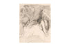 Norman Lindsay (1879-1969) - Original Pencil Drawing 20cm x 16.5cm COA