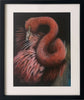 Paul Margocsy (1945 - ) Large Original Watercolour Painting 'South American Flamingo' 39.5cm x 29.5cm