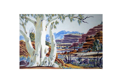 Peter Taylor Tjutjatja (1940-2014) Original Aboriginal Watercolour Painting 35cm x 52cm