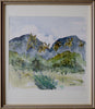 Ray Crooke (1922-2015), Original Watercolour Painting on Paper 24.5cm x 25.5cm