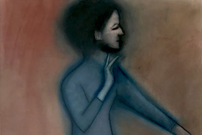 Robert Dickerson (1924-2015) Large Original Pastel Drawing 'Ballerina' 73.5cm x 53.5cm