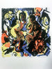 Wendy Sharpe (b.1960) Limited Edition Signed Screenprint 'Circe with Man and Animals' 27cm x 26.5cm