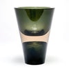 Antonio Da Ros (1936-2012), Murano Italy, Rare Clessidra Conico Glass Vase for Cenedese 24cm