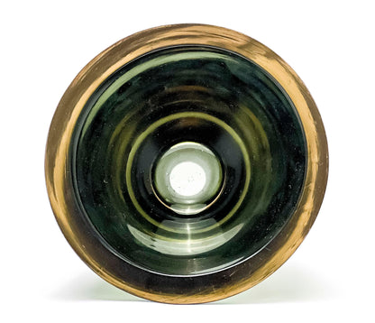 Antonio Da Ros (1936-2012), Murano Italy, Rare Clessidra Conico Glass Vase for Cenedese 24cm