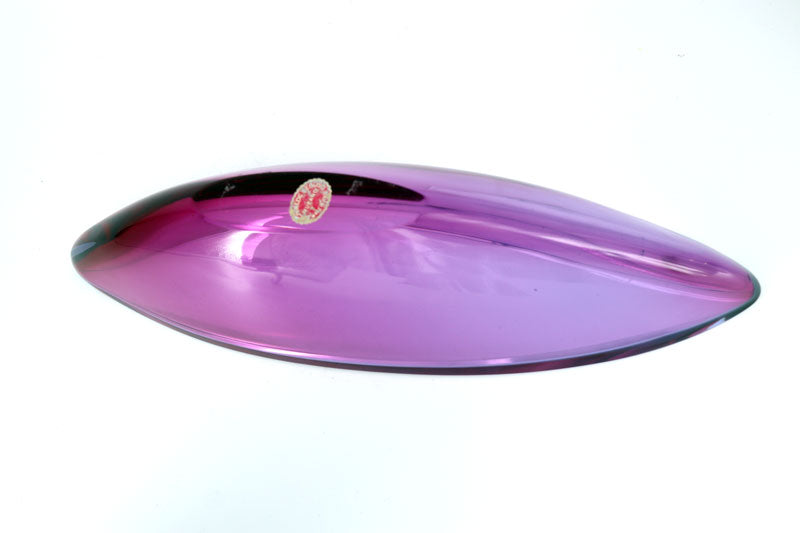 Archimede Seguso (1942-1999), Murano, Italy - Purple Bowl - 33cm