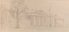 Arthur Streeton (1867-1943) Original Pencil Drawing 15.4cm x 33.4cm