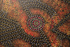 Gracie Morton Pwerle (b.1956) Australian Aboriginal Art Bush Plum Dreaming 54cm x 35cm