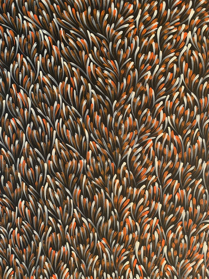 Gloria Tamerre Petyarre - Original Painting - 'Bush Medicine Leaves' 100cm x 90cm Stretched