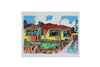 Howard Arkley (1951-1999) Limited Edition Giclee Print 'Triple Fronted Brick Veneer'