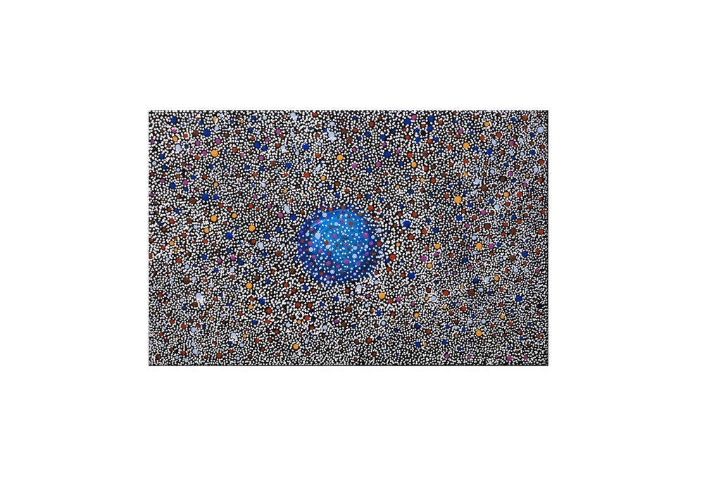 Helen Rubuntja (b.1965) Original Aboriginal Art on Linen - 85cm x 55cm