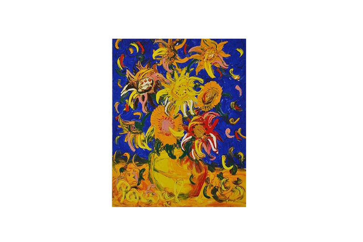 John Perceval (1923-2000) 'Sunflowers' Limited Edition Signed Serigraph