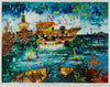 John Perceval (1923-2000) 'Ships of Williamstown' Limited Edition Signed Serigraph AP