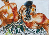 John Perceval (1923-2000) Original Painting 'Reserved For Sibley' 54cm x 74cm