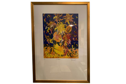 John Perceval (1923-2000) 'Sunflowers' Limited Edition Signed Serigraph