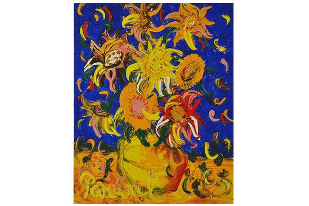 John Perceval (1923-2000) 'Sunflowers' Limited Edition Signed Serigraph