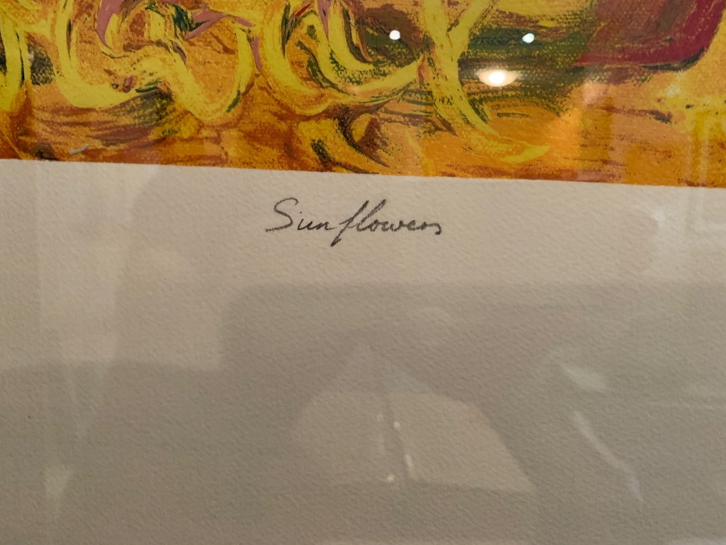 John Perceval (1923-2000) 'Sunflowers' Limited Edition Signed Serigraph