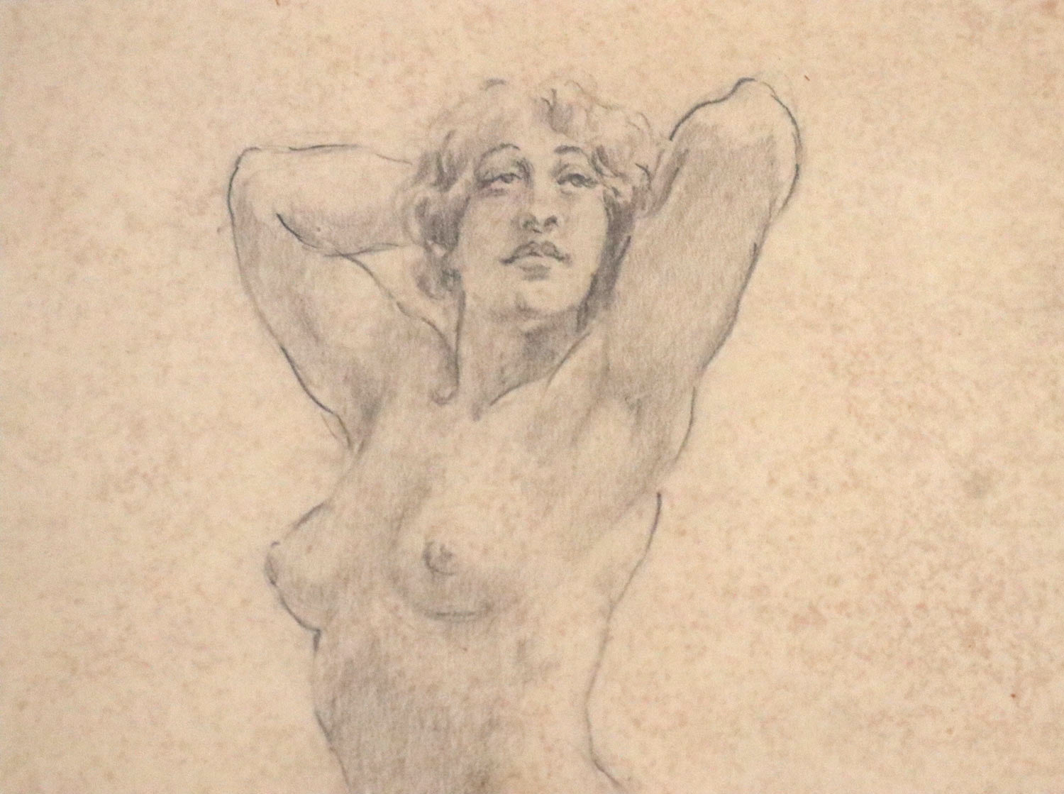 Norman Lindsay (1879-1969) - Original Signed Pencil Drawing 'Rita Lee'