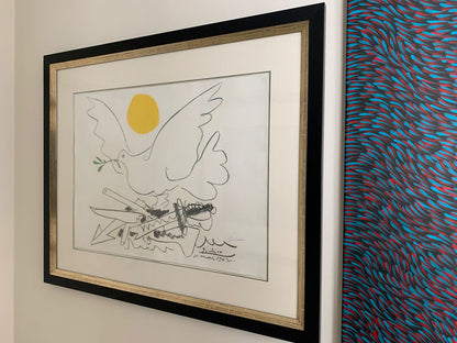 Pablo Picasso (Spanish 1881-1973), 'Colombe au Soleil' Hand Signed Lithograph