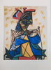 Pablo Picasso (Spanish 1881-1973), Limited Edition Signed Giclee Titled "Seated Woman" Collection Domaine Picasso