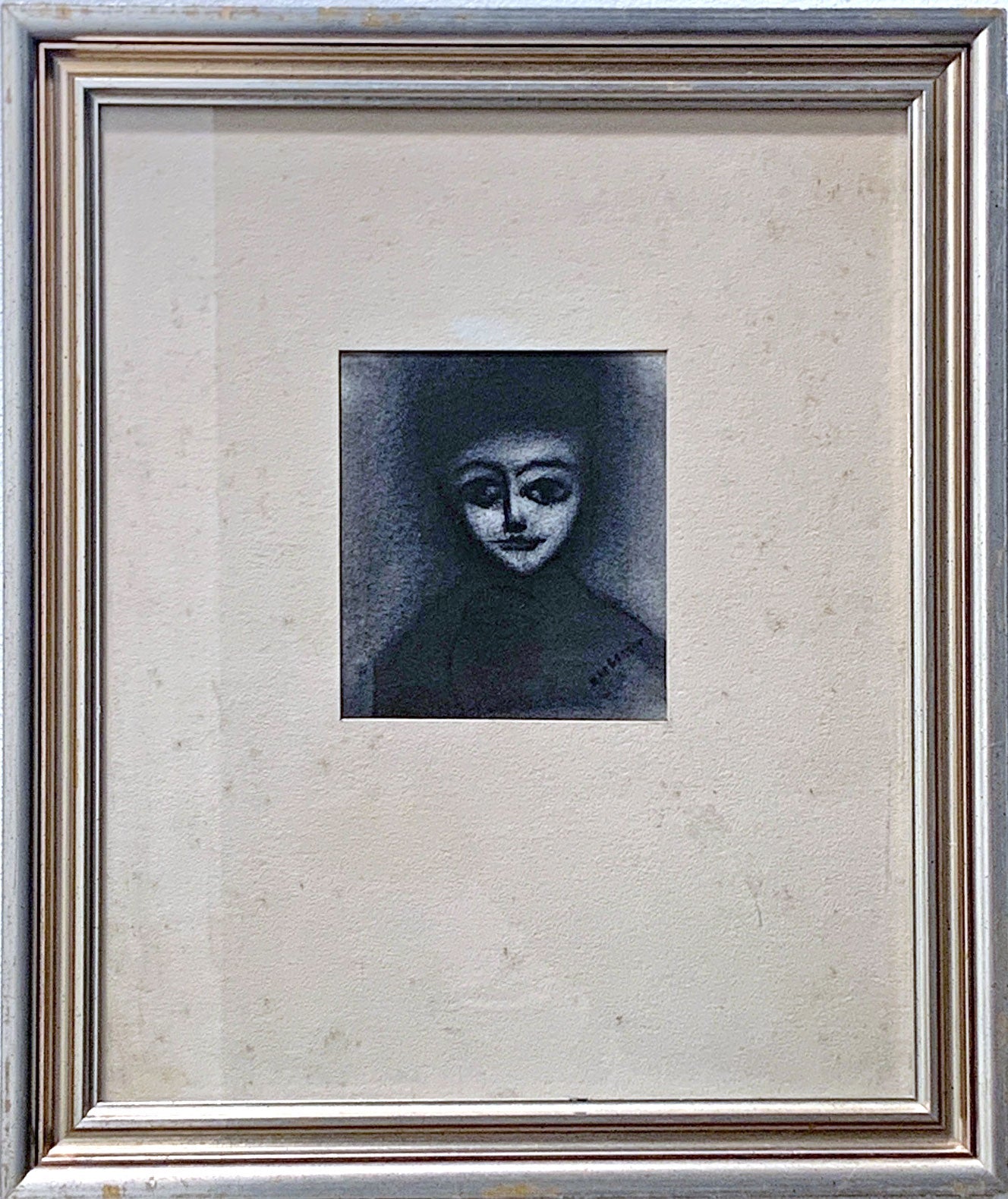 Robert Dickerson (1924-2015), Original Charcoal Drawing - 15.5cm x 14cm