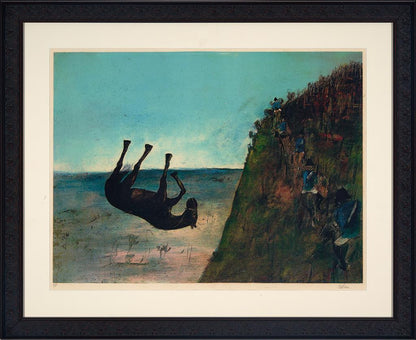 Sidney Nolan (1917-1992) "The Slip" Photolithograph - Ned Kelly Series