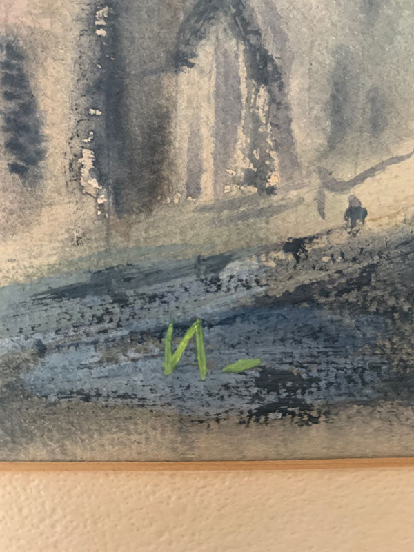 Sidney Nolan (1917-1992) Original Watercolour Painting On Paper 39.5cm x 28cm