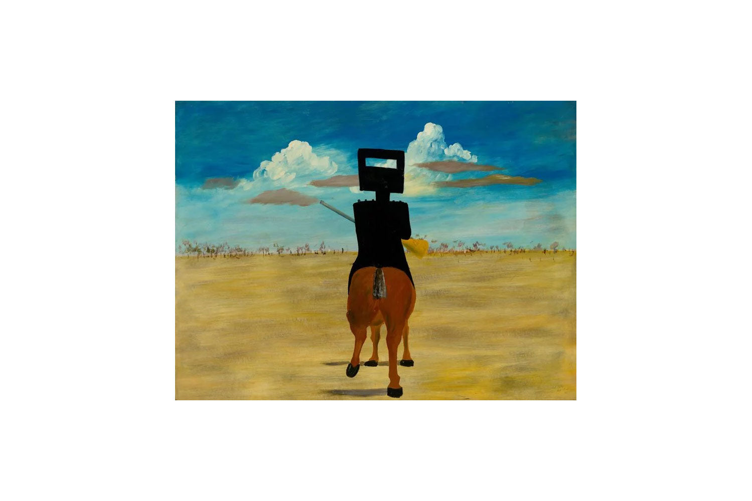 Sidney Nolan (1917-1992) Limited Edition Signed "Ned Kelly" Photosilkscreen