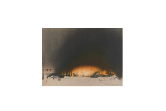 Tim Storrier (b1949-) Original Limited Edition Signed Lithograph - Fire