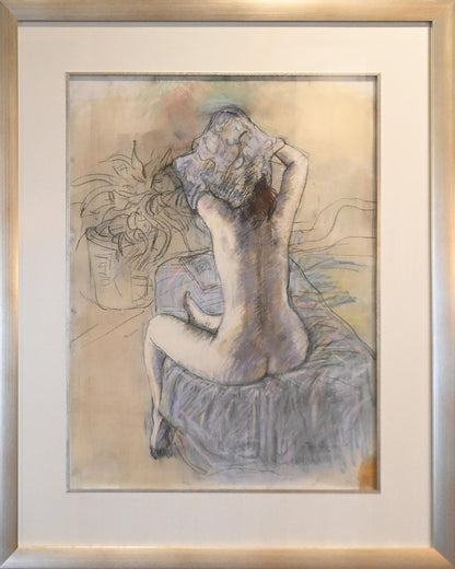 William Boissevain (b.1927) Large Original Pastel Drawing 74cm x 55cm