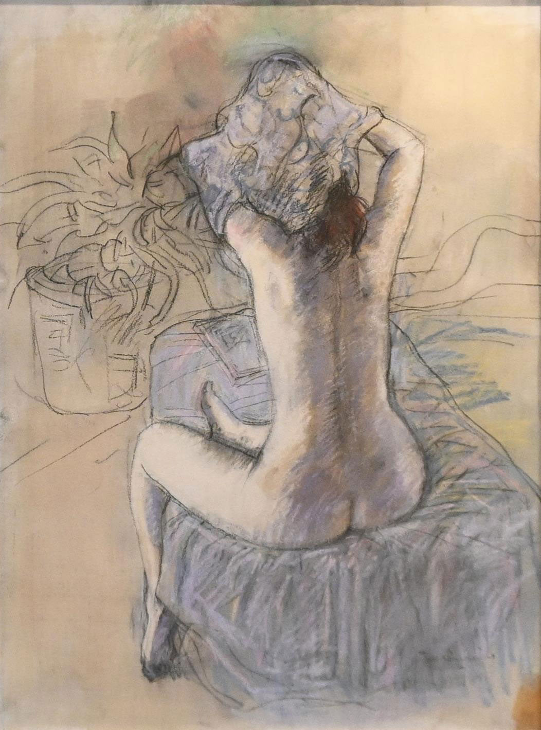 William Boissevain (b.1927) Large Original Pastel Drawing 74cm x 55cm